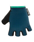 SANTINI guantes de dedos cortos - MILLE - azul/verde