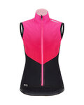 SANTINI chaleco - REDUX GENIO LADY - negro/rosa