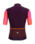 SANTINI jersey de manga corta - MITO SPILLO - naranja/granate/rosa