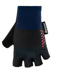 SANTINI guantes de dedos cortos - REDUX FORTUNA AERO - azul