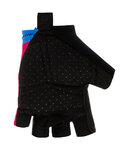 SANTINI guantes de dedos cortos - LUCE - rosa/azul