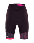 SANTINI pantalones cortos sin tirantes - GIADA HIP LADY - granate