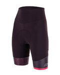 SANTINI pantalones cortos sin tirantes - GIADA HIP LADY - granate