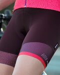 SANTINI pantalones cortos sin tirantes - GIADA HIP LADY - granate