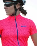 SANTINI jersey de manga corta - GIADA HIP LADY - azul/rosa