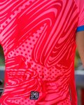 SANTINI jersey de manga corta - GIADA POP LADY - rosa/azul