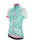 SANTINI jersey de manga corta - GIADA POP LADY - blanco/rosa/azul claro
