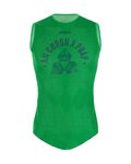 SANTINI camiseta sin mangas - CROWN - verde
