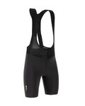SANTINI pantalones cortos de tirantes - OFFICIAL UCI RAINBOW - negro