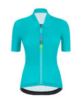 SANTINI jersey de manga corta - UCI RAINBOW LADY - azul claro