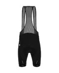 SANTINI pantalones cortos de tirantes - CUBO - negro