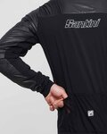 SANTINI chaqueta cortaviento - REDUX VIGOR - azul/negro