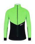 SANTINI chaqueta cortaviento - REDUX VIGOR - verde/negro