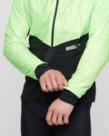 SANTINI chaqueta cortaviento - REDUX VIGOR - verde/negro