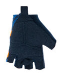 SANTINI guantes de dedos cortos - RAGGIO - amarillo/azul