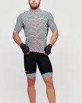 SANTINI jersey de manga corta - KARMA KITE - blanco/negro
