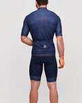 SANTINI maillot corto y pantalón corto - KARMA KITE - azul