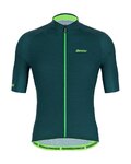 SANTINI maillot corto y pantalón corto - KARMA KITE - verde/negro