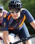 SANTINI jersey de manga corta - SLEEK RAGGIO LADY - azul/naranja