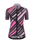SANTINI maillot corto y pantalón corto - SLEEK RAGGIO LADY - rosa/negro/púrpura