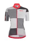 SANTINI jersey de manga corta - TONO SFERA LADY - negro/blanco