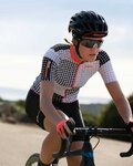 SANTINI jersey de manga corta - TONO SFERA LADY - negro/blanco