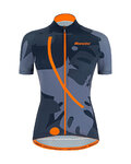 SANTINI maillot corto y pantalón corto - GIADA MAUI LADY - azul