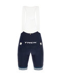 SANTINI pantalones cortos de tirantes - TREK SEGAFREDO 2021 - azul