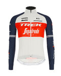 SANTINI chaqueta cortaviento - TREK SEGAFREDO 2021 - rojo/blanco/azul