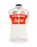 SANTINI chaleco - TREK SEGAFREDO 2021 - blanco/rojo