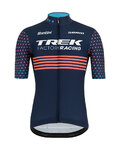 SANTINI jersey de manga corta - TREK TFR CX 2021 - azul