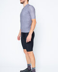 SANTINI maillot corto y pantalón corto - COLORE - gris/negro