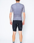 SANTINI maillot corto y pantalón corto - COLORE - gris/negro