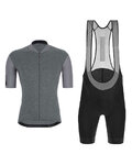 SANTINI maillot corto y pantalón corto - COLORE - gris/negro