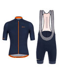 SANTINI maillot corto y pantalón corto - KARMA KITE - azul