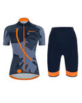 SANTINI maillot corto y pantalón corto - GIADA MAUI LADY - azul