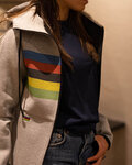 SANTINI sudadera - UCI RAINBOW - gris