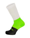 SANTINI calcetines clásicos - BENGAL - negro/blanco/verde