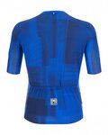 SANTINI maillot corto y pantalón corto - KARMA KINETIC - azul