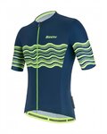 SANTINI jersey de manga corta - TONO PROFILO - verde