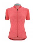 SANTINI maillot corto y pantalón corto - COLORE PURO LADY - rosa/negro