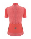 SANTINI maillot corto y pantalón corto - COLORE PURO LADY - rosa/negro