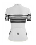 SANTINI jersey de manga corta - TONO PROFILO LADY - blanco/negro