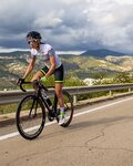SANTINI jersey de manga corta - TONO PROFILO LADY - blanco/negro