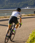 SANTINI jersey de manga corta - TONO PROFILO LADY - blanco/negro