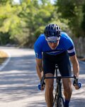 SANTINI jersey de manga corta - SLEEK BENGAL - blanco/azul