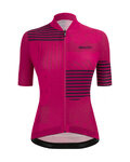 SANTINI jersey de manga corta - GIADA OPTIC LADY - rosa/negro