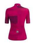 SANTINI jersey de manga corta - GIADA OPTIC LADY - rosa/negro
