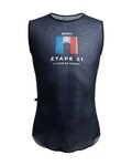 SANTINI camiseta sin mangas - TOUR DE FRANCE 2022 - azul