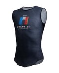 SANTINI camiseta sin mangas - TOUR DE FRANCE 2022 - azul